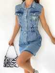 Sarafan denim dama s m l