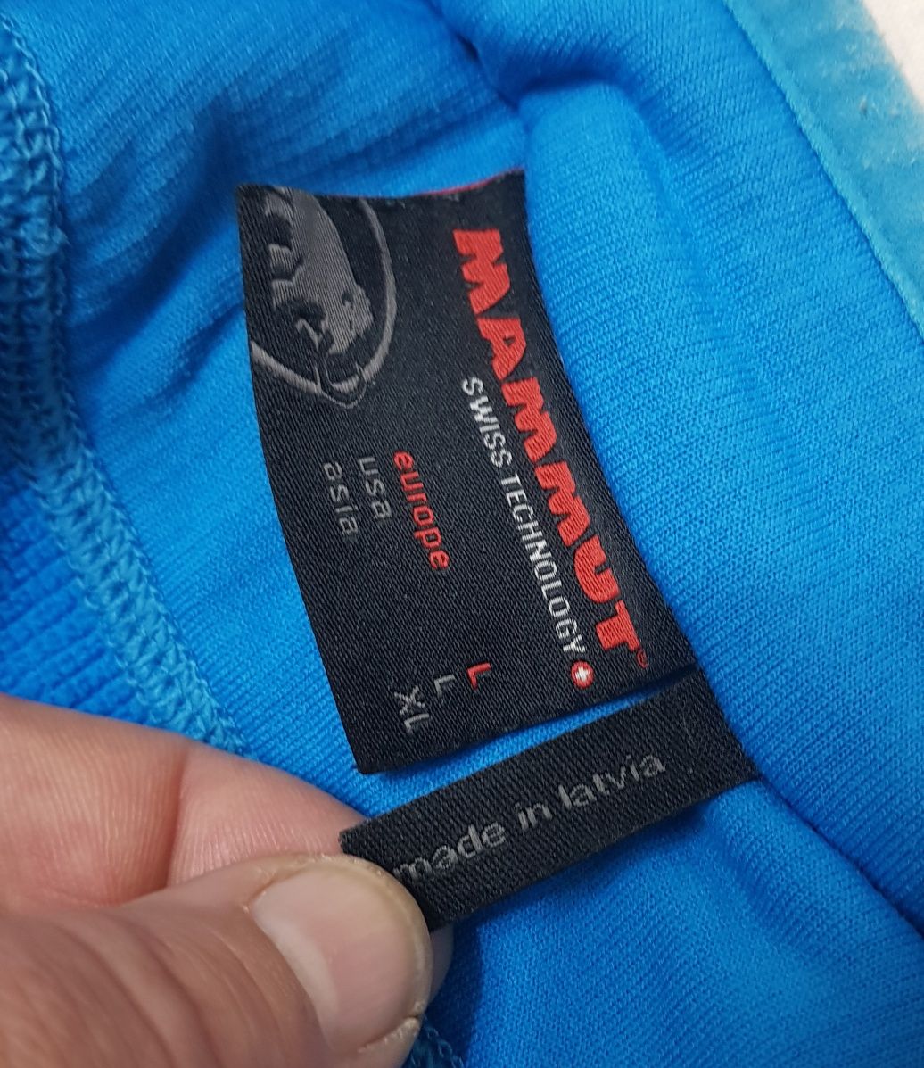 Polar MAMMUT Polartec Power Dry, fleece cu fermoar scurt, Nr. L unisex