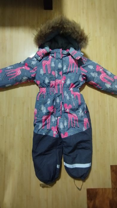 Зимний комбинезон для девочки р.116