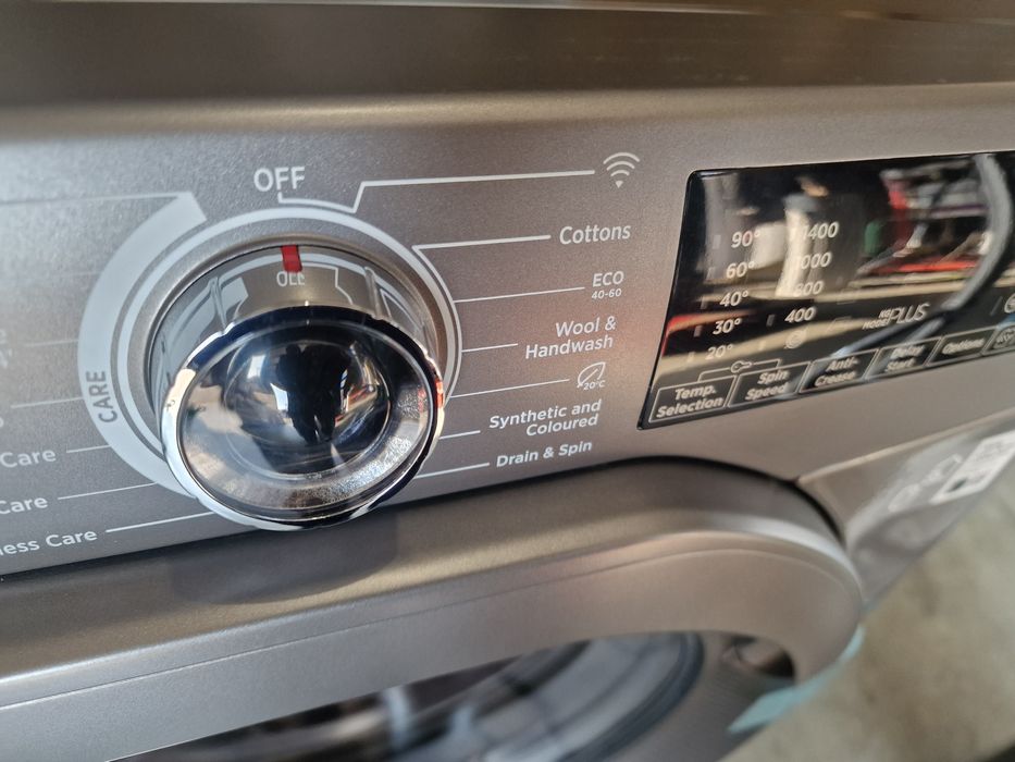 Пералня HOOVER  H-WASH 350 9KG 1400 оборота инверторна с WI-FI нова с