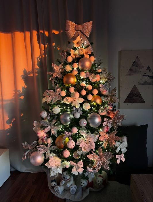 Brad artificial de Craciun 180cm