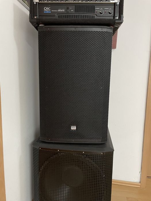 Amplificator QSC RMX 1450, boxe 15'',