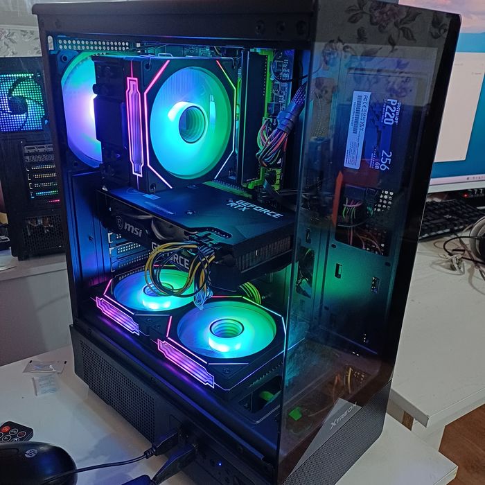 Игровой системный блок RTX 3070/i3 10100/SSD/16GB D4