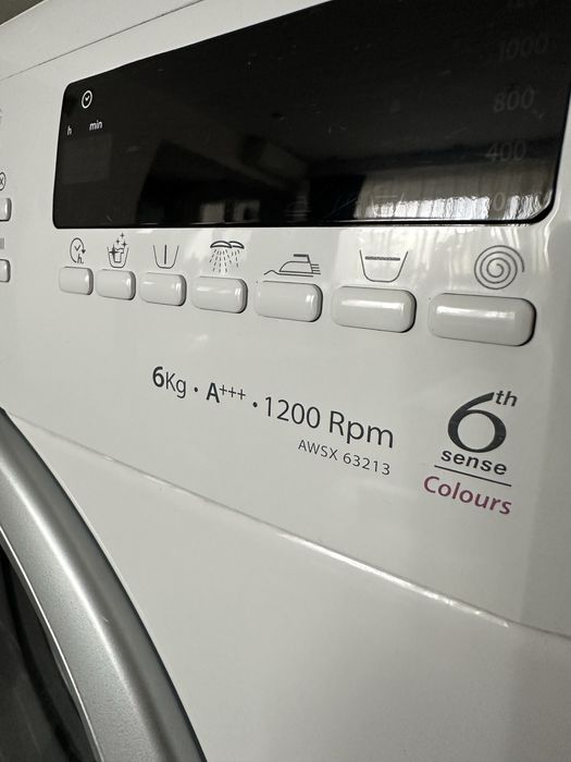 Mașină de spălat slim Whirlpool AWSX 63213 – 6 kg, 1200 rpm
