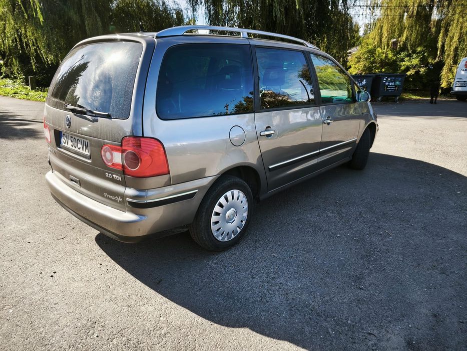 Vand vw sharan model freestyle 7 locuri, motor 2.0TDI , 140CP