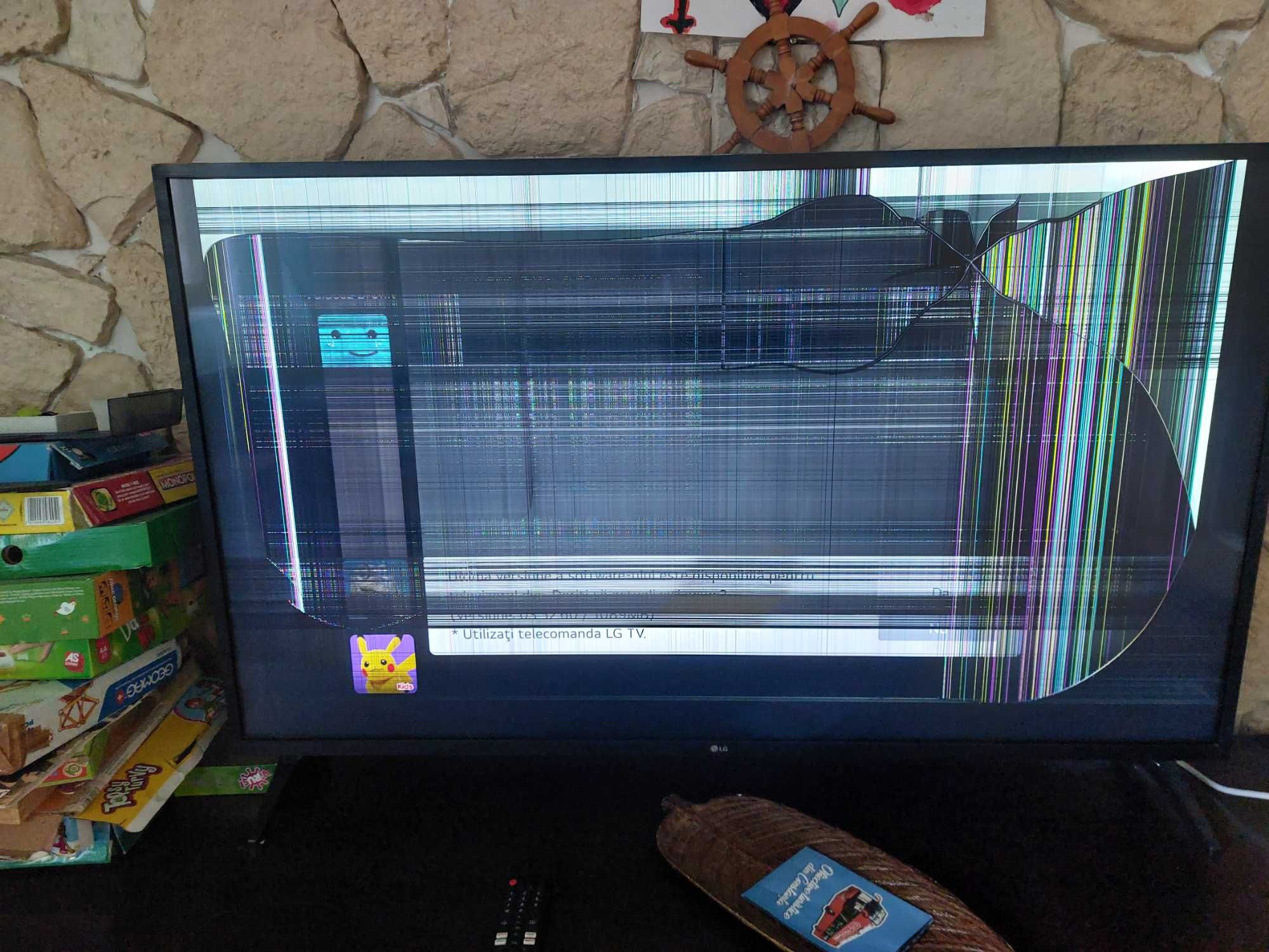 TV LG, ecran spart, 50UP75003LF