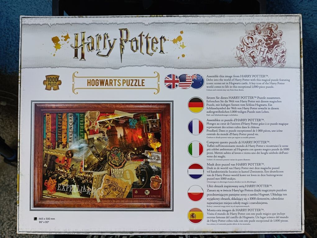 Пъзел Harry Potter - Хогуортс - 1000 части