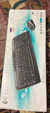 Клавиатура Logitech Wireless Combo MK330 черный