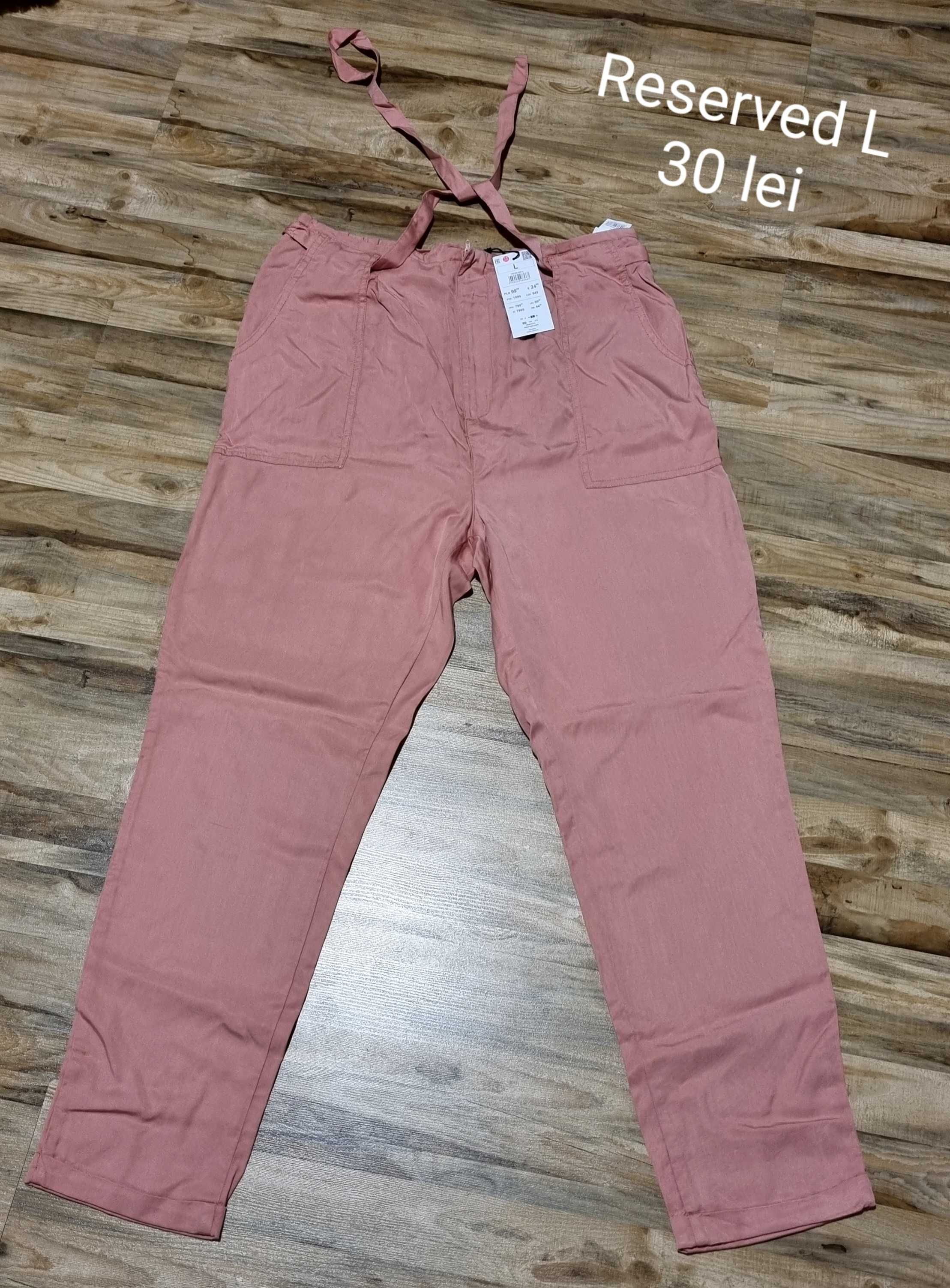 Pantaloni Reserved mărimea L  noi cu etichetă