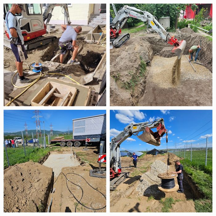 Servicii complete amenajări exterioare-pavaje,excavații,utilitati