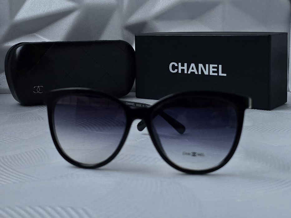 Дамски слънчеви очила котка с камъни