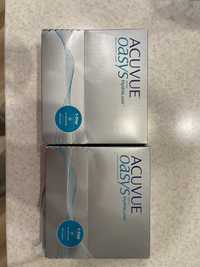 Однодневные линзы Acuvue Oasis 1-day -3, -3,25