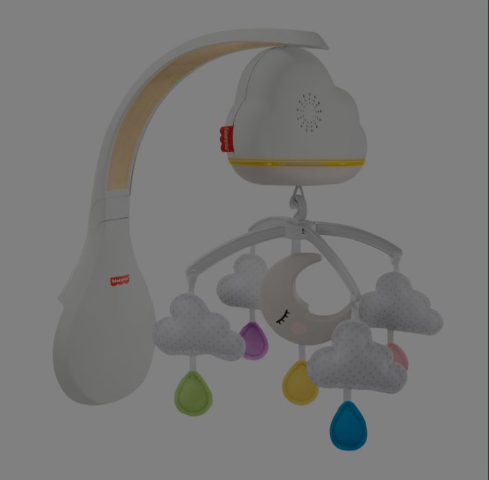 2 бр. Музикална въртележка за кошара Fisher Price