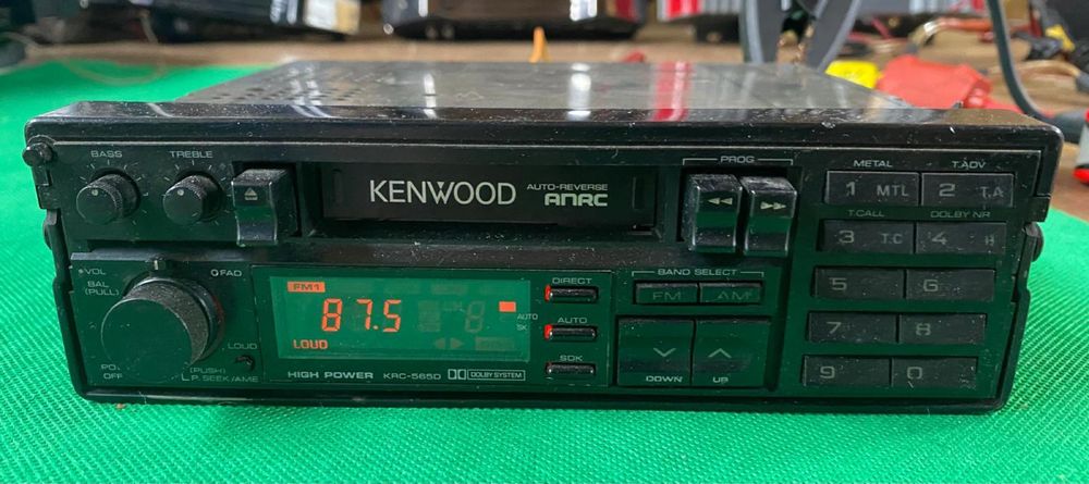 Player Caset auto Kenwood KRC 565 D old school