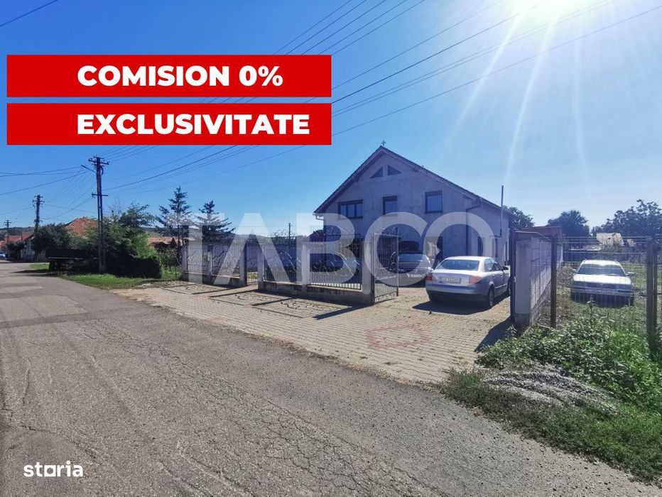 Casa individuala cu 5 camere in localitatea Miercurea Sibiului