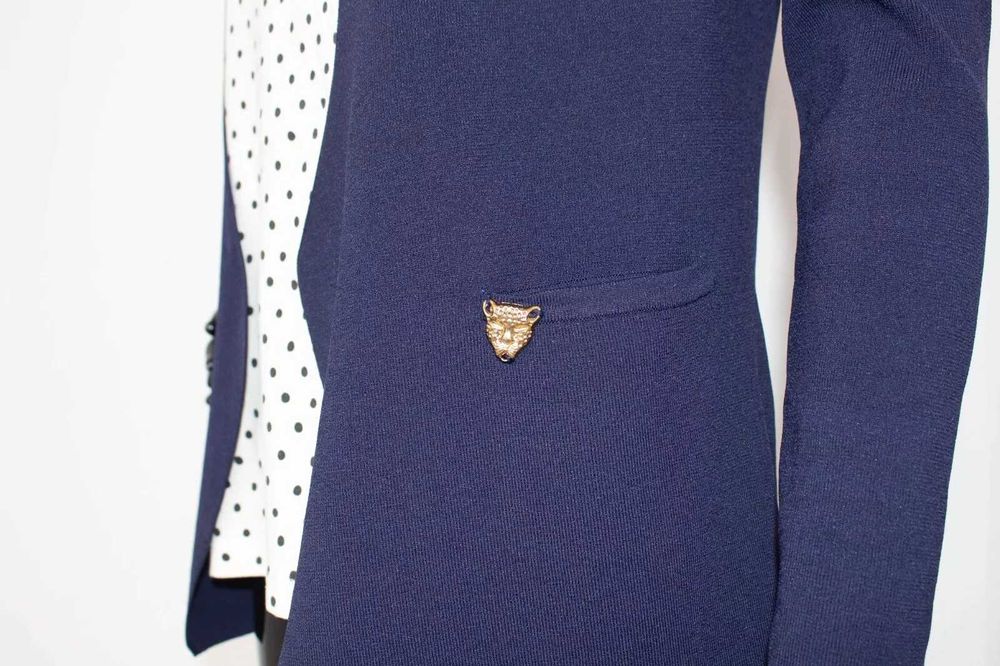 Escada Sport оригинална дамска жилетка без закопчаване коприна/памук М