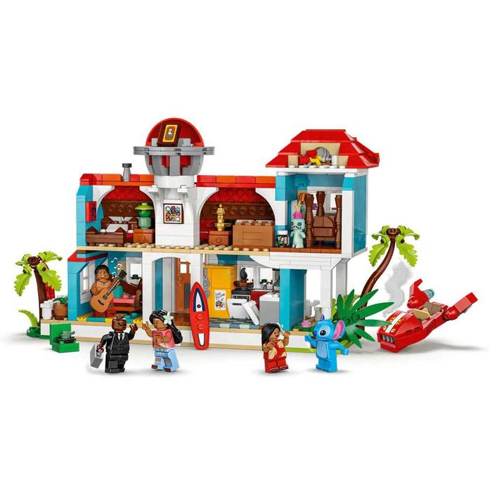 Ново Lego Disney 43268 - Къщата на плажа на Лило и Стич