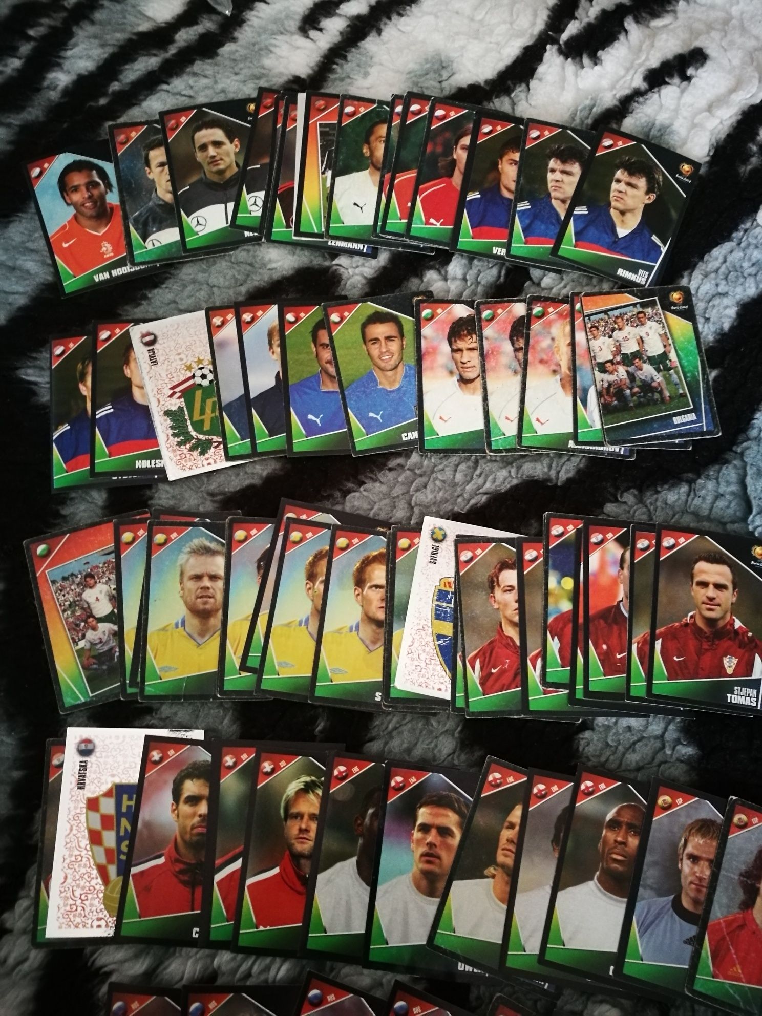 Стикери на Панини Евро 2012, 2016, FIFA World Cup 2014, 2018