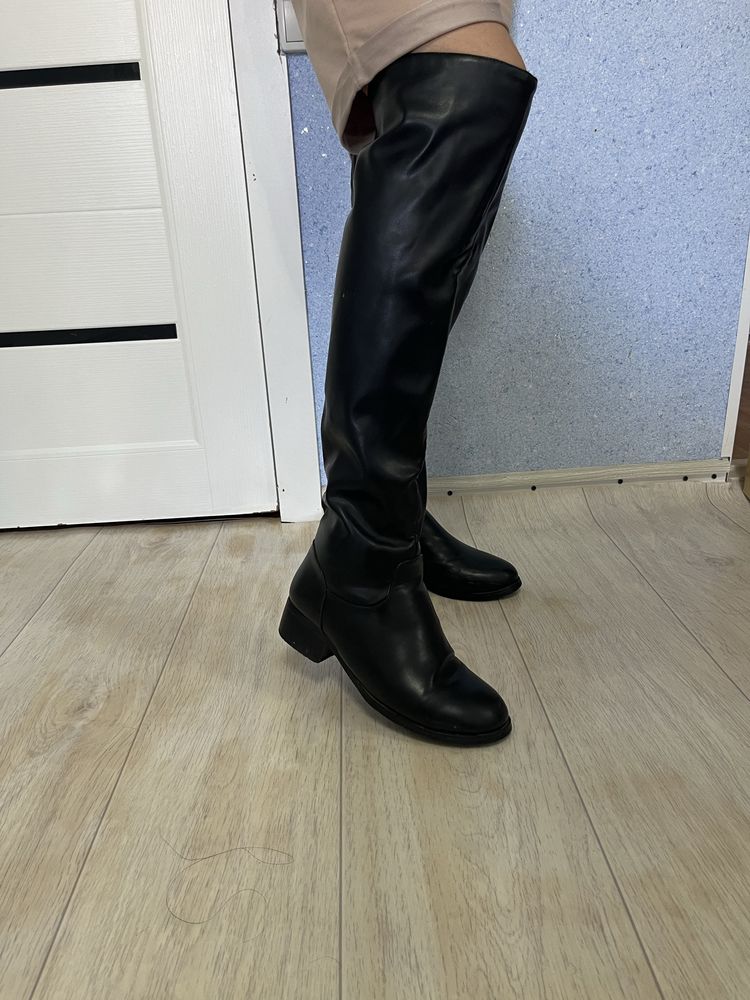 Сапоги из натуральный Кожи , размер 40..