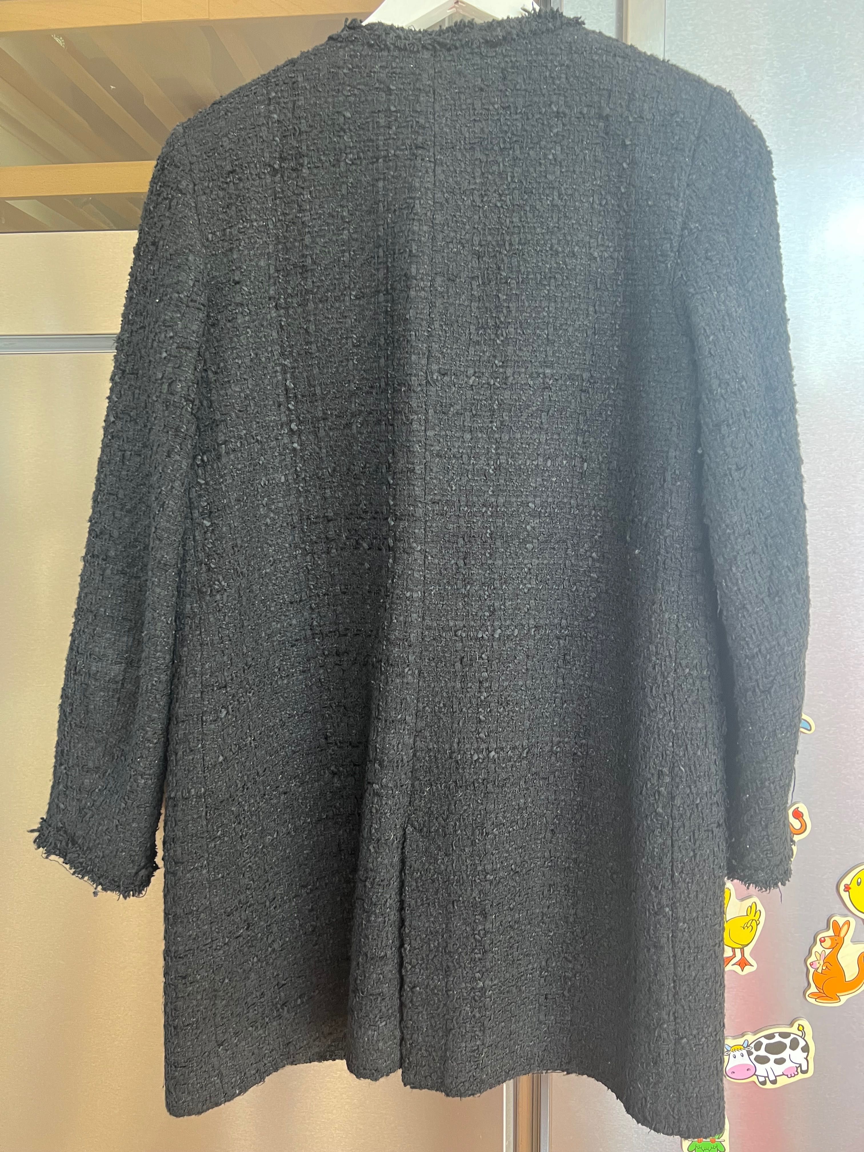 Зара черно сако tweed