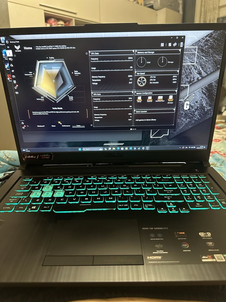 Asus tuf17 i7 gen11