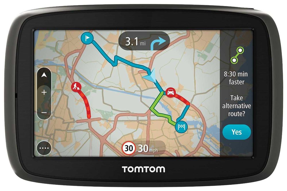 TomTom GO 40 - 11см. Навигация кола - ВЕЧНИ КАТРИ - Европа GPS Sat Nav
