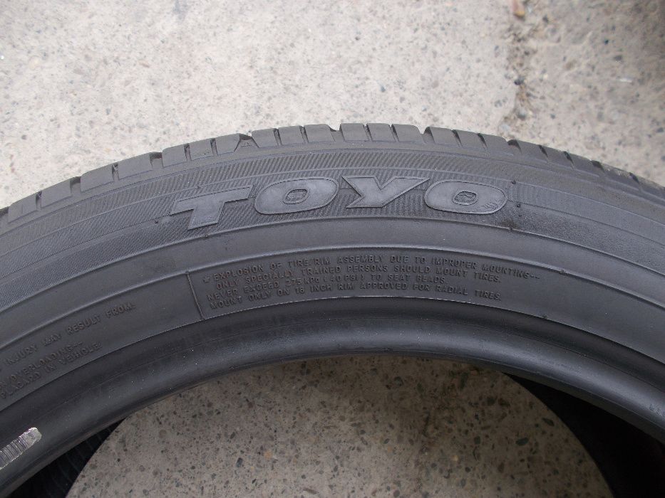 4 anvelope vara 215 50 18 toyo  profil 7,5 mm