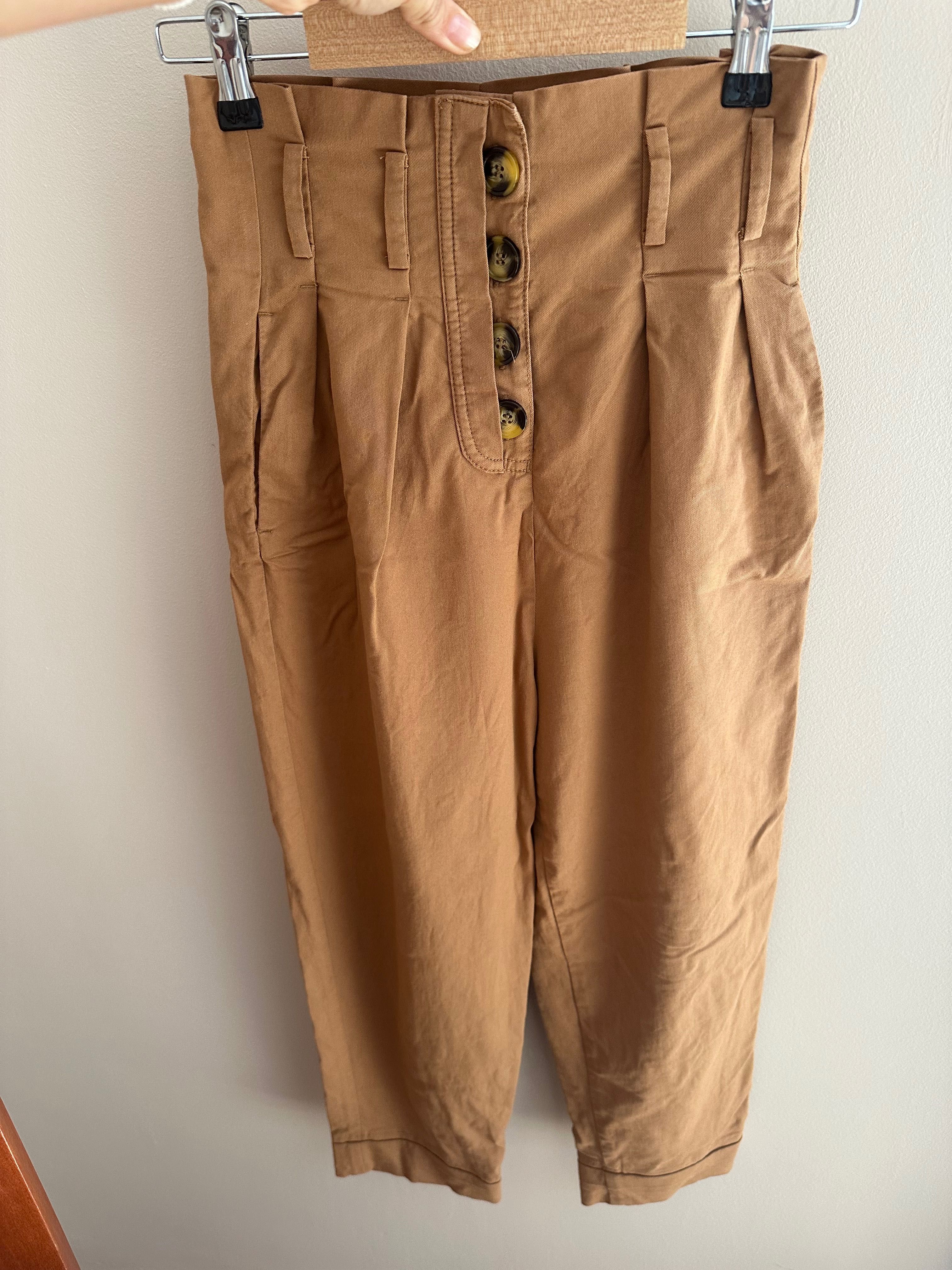 Панталон Sisley с висока талия