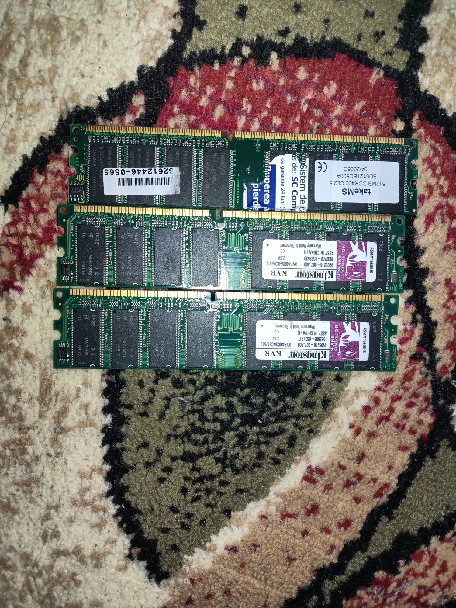 Placute Ram Kingston si takeMS