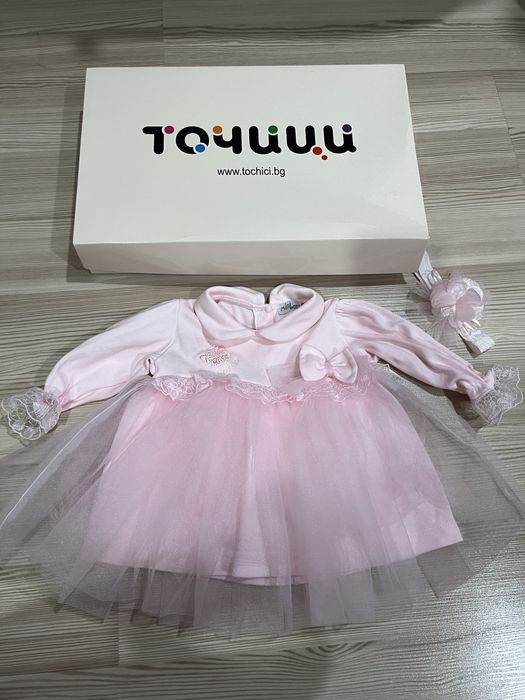 Бебешка рокля Точици