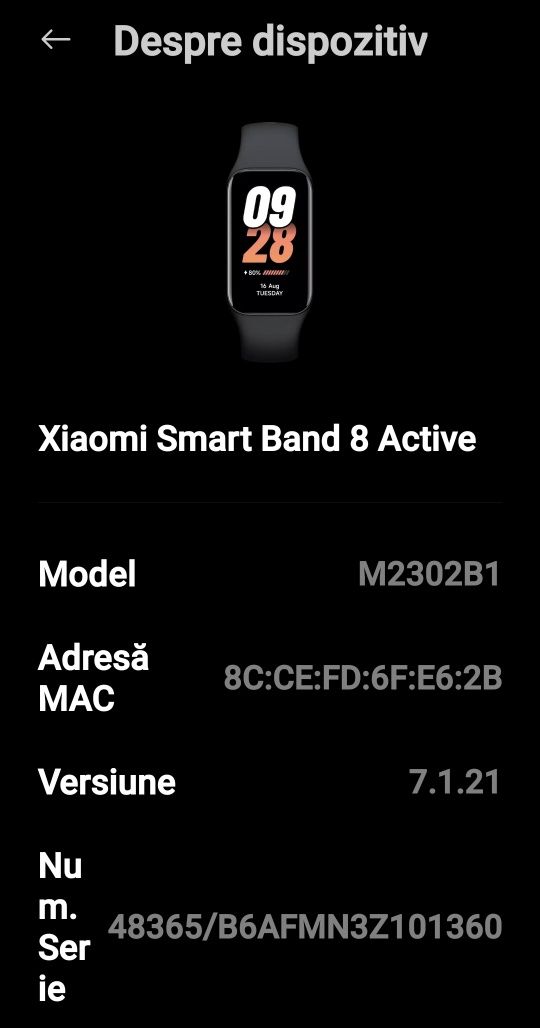 Xiaomi smart band 8 active