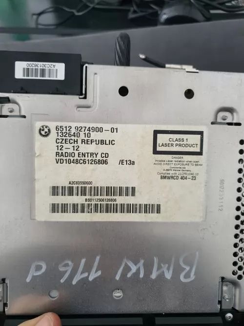 Radio CD BMW Seria1 F20