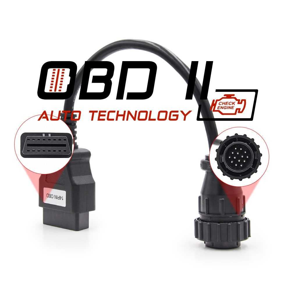 Кабел / Преходник / Адаптер за Mercedes Sprinter 14 Pin Delphi Autocom