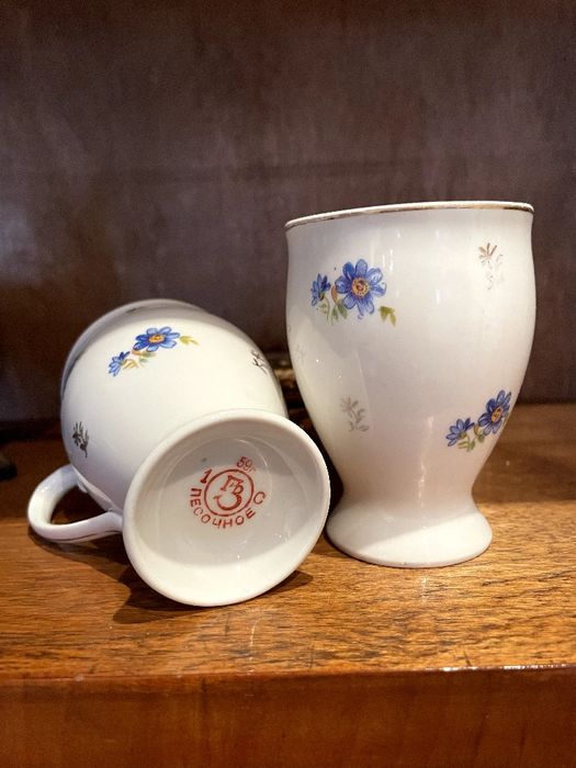 Винтажный фарфор песочное буды