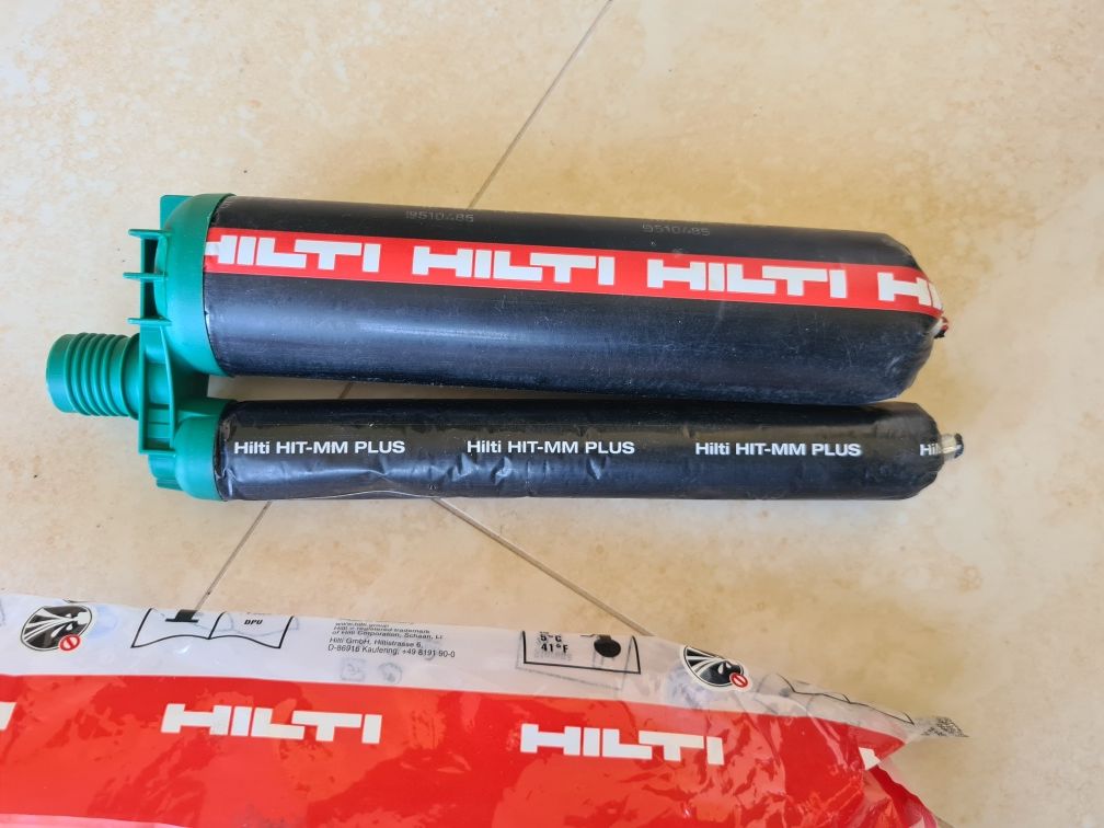 Hilti MD 2000 , HDM 330 , Wurth - pistol ancora chimica