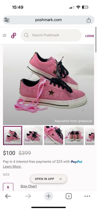 Tenesi converse one star,originali!