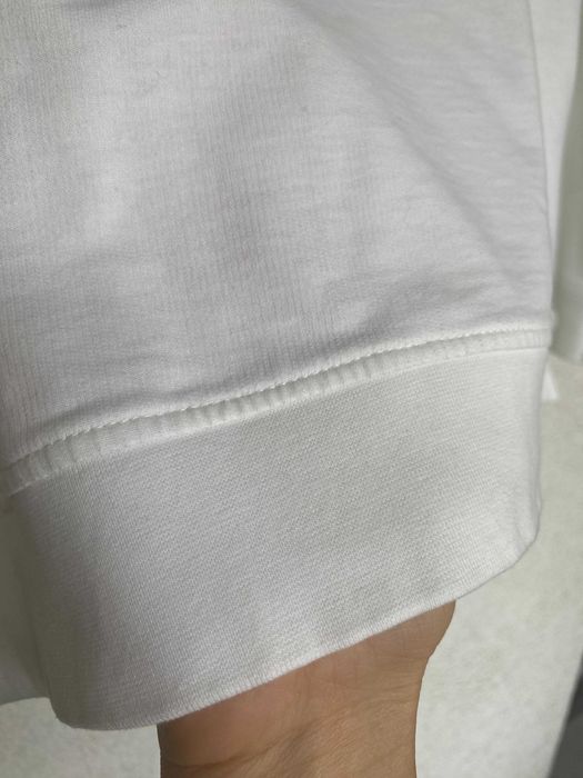 Bluzon/hanorac dama, alb, S/M, bumbac 100%, nou-noutz