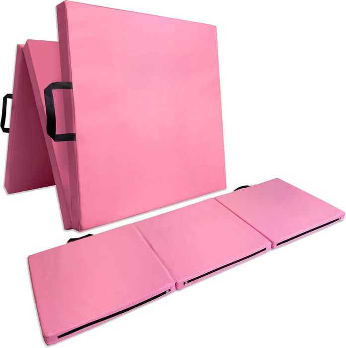 Saltea de gimnastica, pliabila in 3 parti, Zoco Body Fit®, Negru