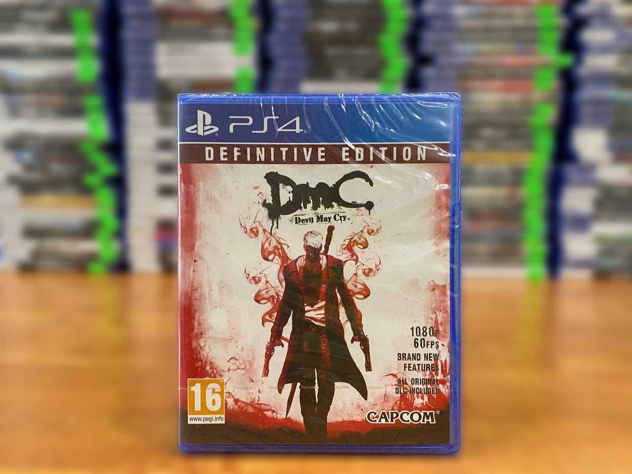 Новый DmC Devil May Cry Definitive Edition PS4/PS5 Много Игр