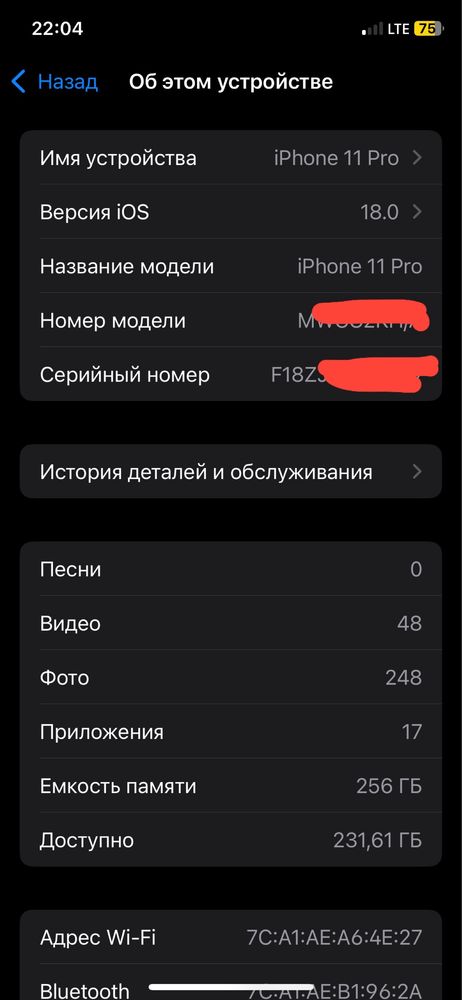 iphone 11 pro 256