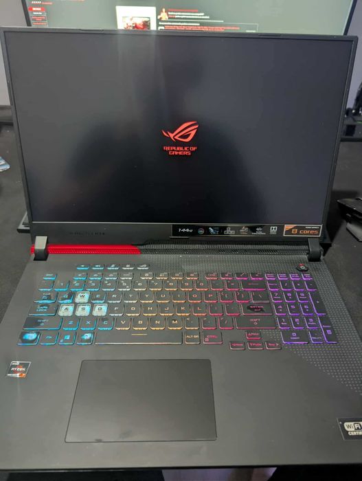 Laptop ASUS ROG G713QE, Ryzen7 5800H, 32GB, 512GB SSD, RTX 3050 Ti 4GB