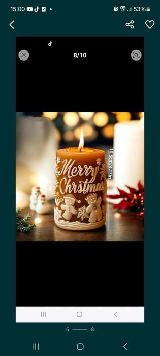 Matrita pentru lumanari