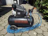 Compresor aer Black&Decker si Furtun pneumatic elicoidal UNIOR