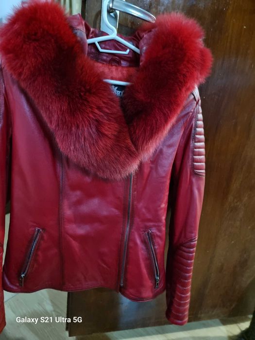 Естествена кожа якета