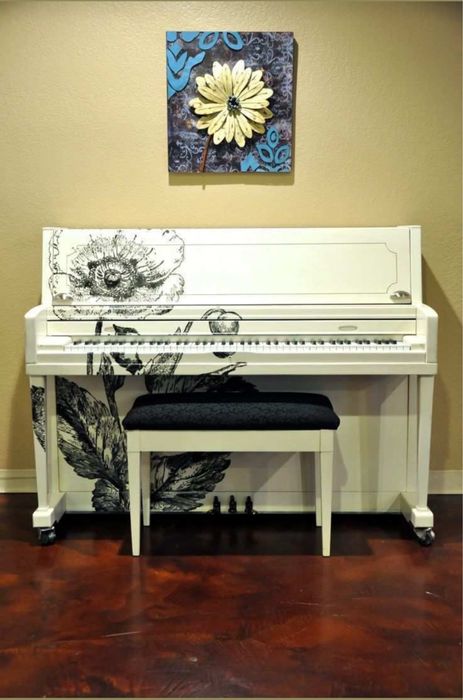 Пианино рестоврация покраска Арт