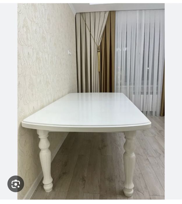 Стол белый 3 метра
