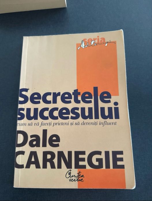 Carte “Secretele succesului” de Dale Carnegie