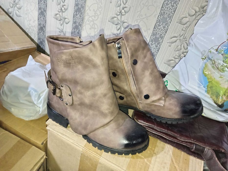 Стильные ботинки BOLL PRINCESS осень с начесом р. 39