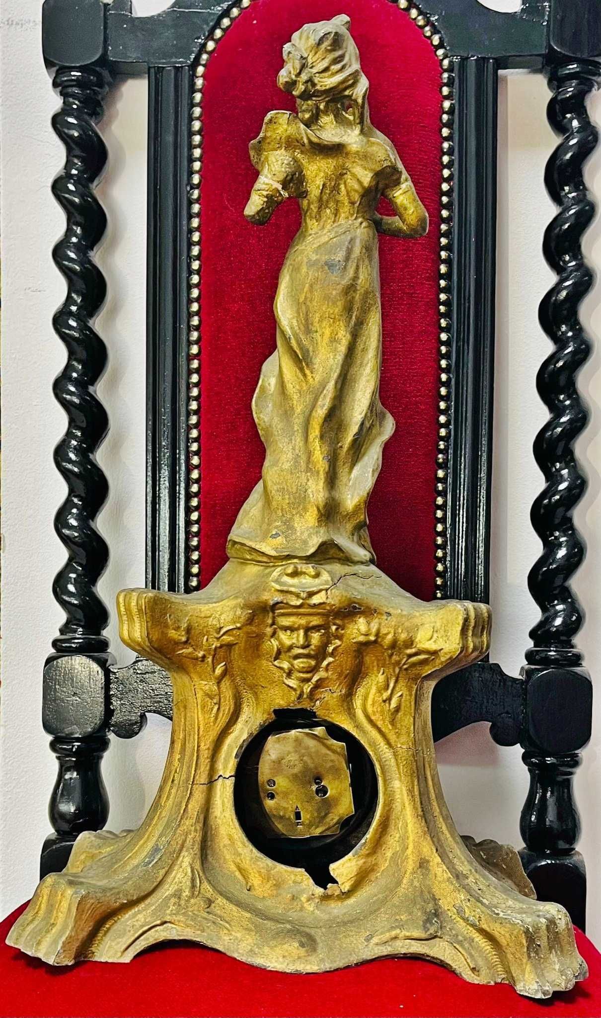 ornament/ceas de semineu Art Nouveau inceput de sec XX