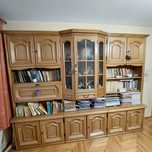 Bibliotecă living sufragerie